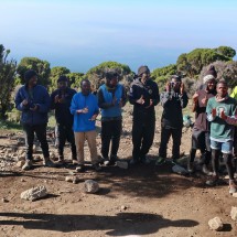 Our team on Kilimanjaro which did a splendid job